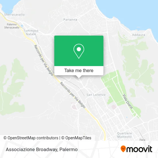 Associazione Broadway map