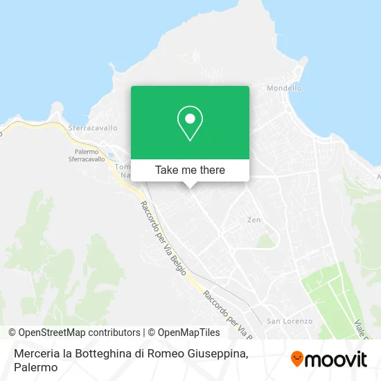 Merceria la Botteghina di Romeo Giuseppina map