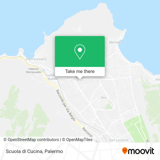 Scuola di Cucina map