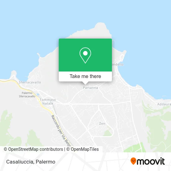 Casaliuccia map