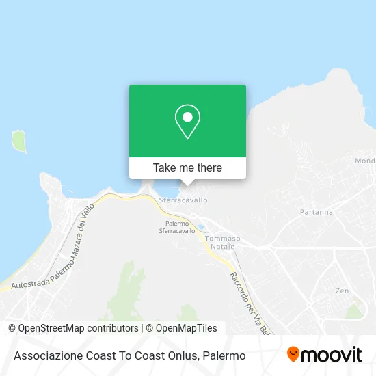 Associazione Coast To Coast Onlus map