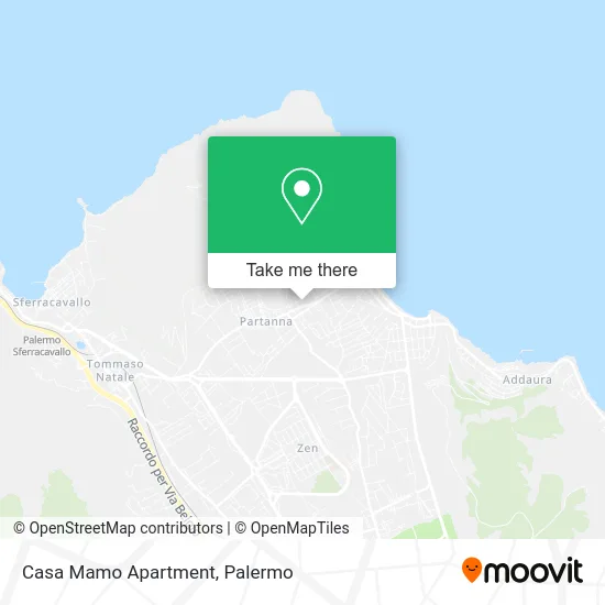 Casa Mamo Apartment map