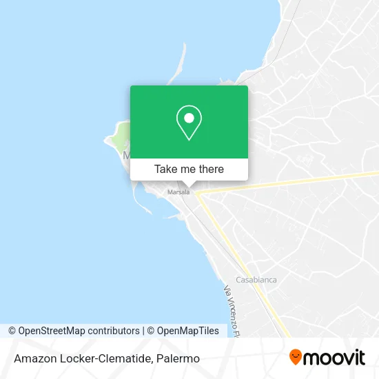 Amazon Locker-Clematide map