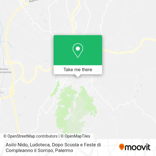 Asilo Nido, Ludoteca, Dopo Scuola e Feste di Compleanno il Sorriso map