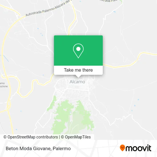 Beton Moda Giovane map