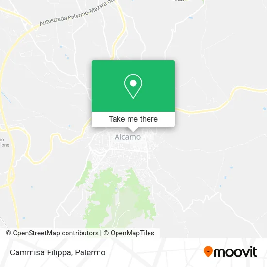 Cammisa Filippa map