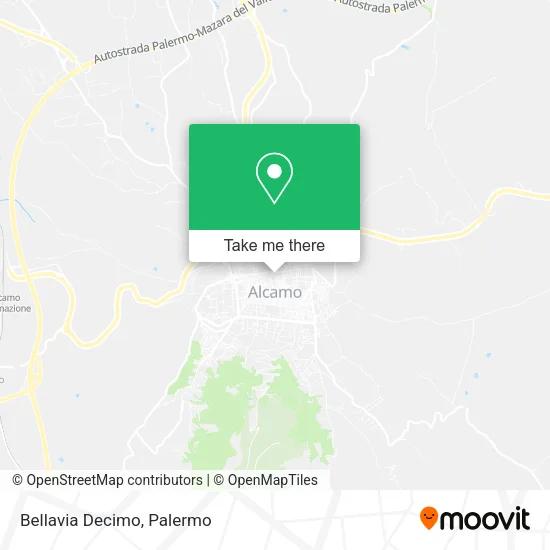 Bellavia Decimo map