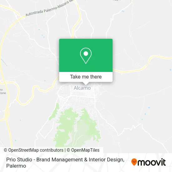 Prìo Studio - Brand Management & Interior Design map