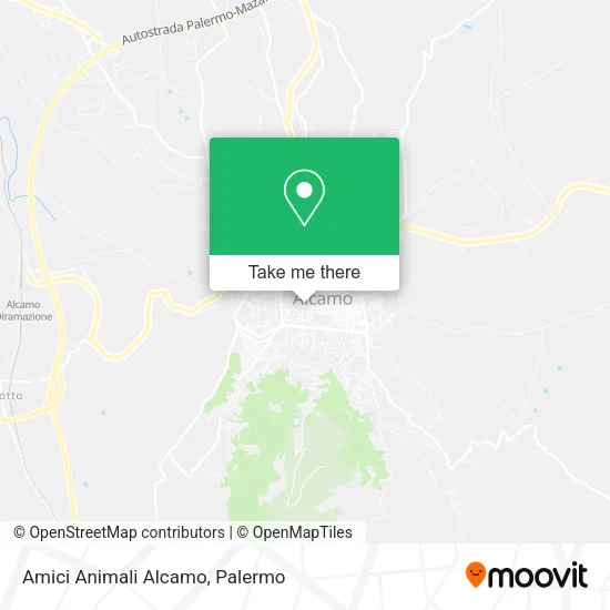Amici Animali Alcamo map