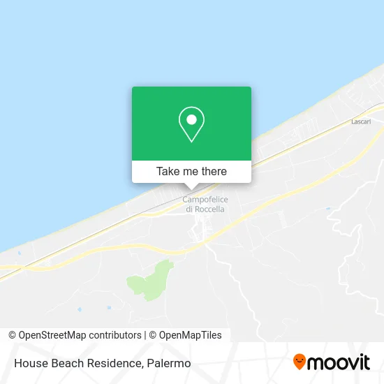 House Beach Residence map