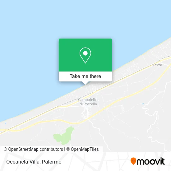 Oceancla Villa map