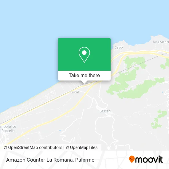 Amazon Counter-La Romana map