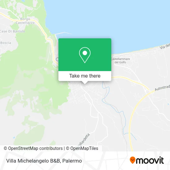 Villa Michelangelo B&B map