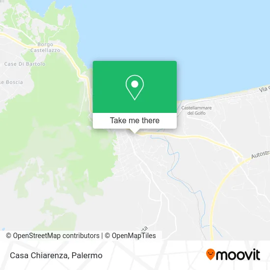 Casa Chiarenza map