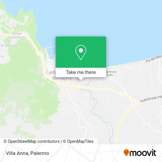 Villa Anna map