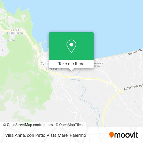 Villa Anna, con Patio Vista Mare map