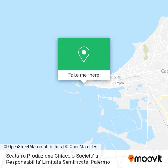 Scaturro Produzione Ghiaccio-Societa' a Responsabilita' Limitata Semlificata map