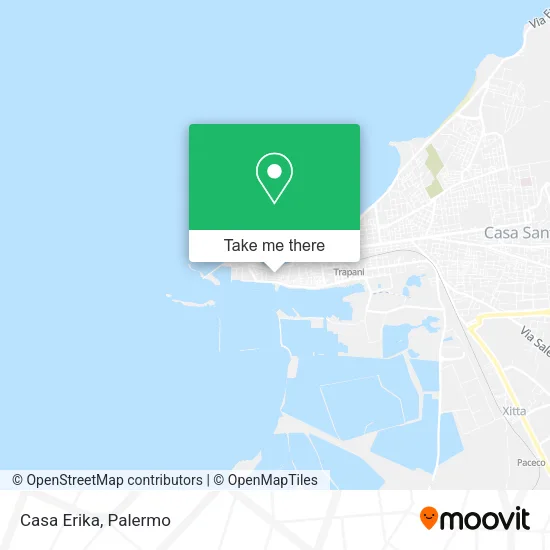 Casa Erika map