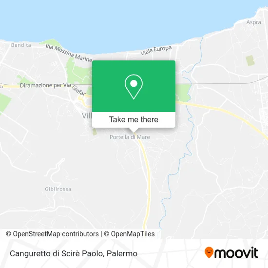 Canguretto by Scirè Paolo map