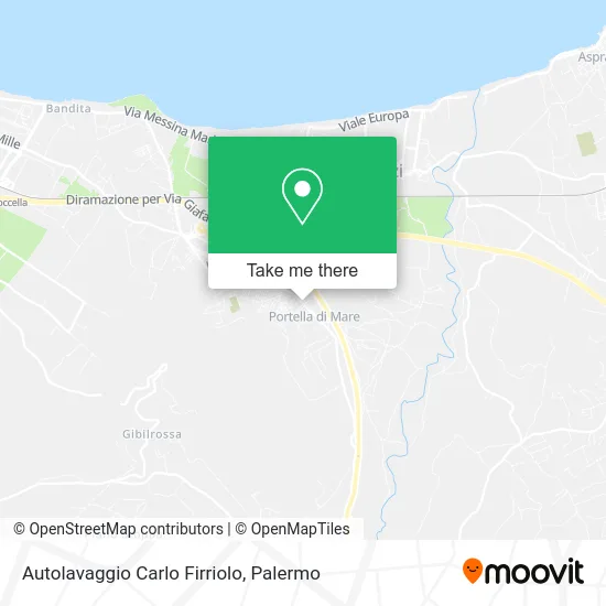 Carlo Firriolo Car Wash map