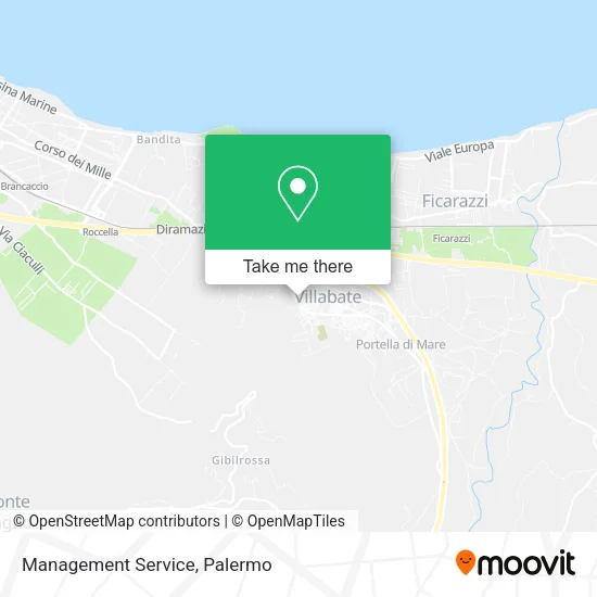 Management Service map