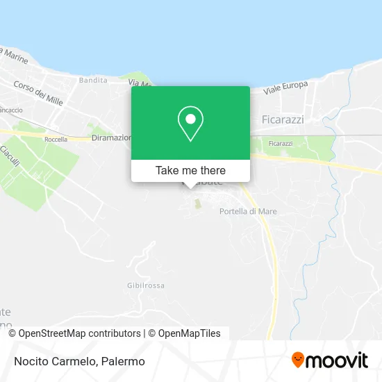 Carmelo Nocito map
