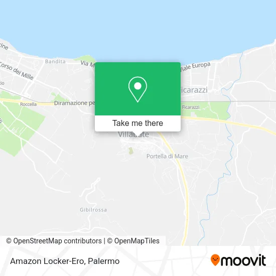 Amazon Locker-Ero map
