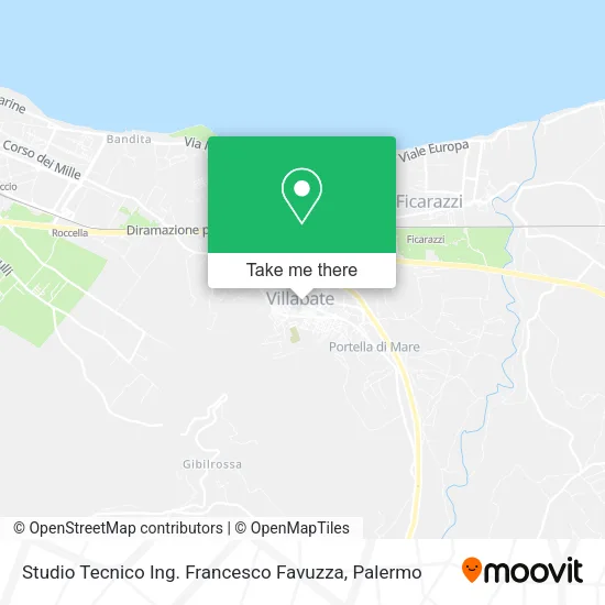 Studio Tecnico Ing. Francesco Favuzza map