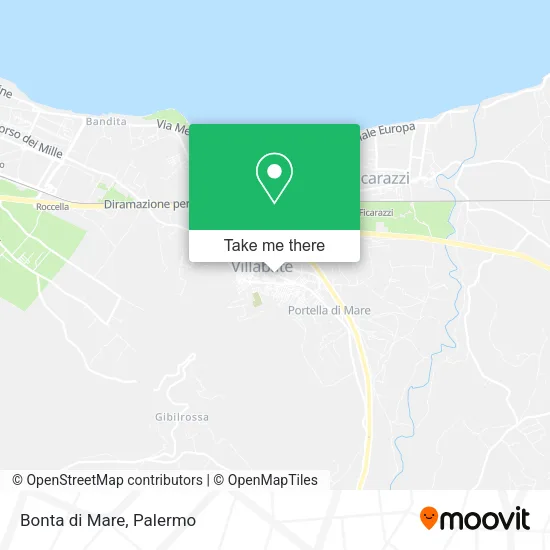 Bonta di Mare map