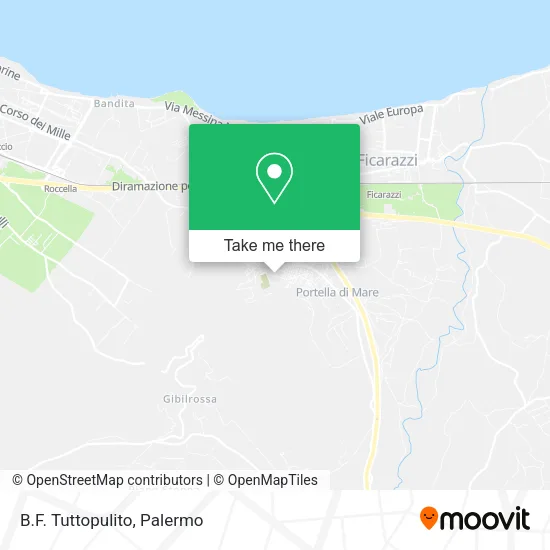 B.F. Tuttopulito map