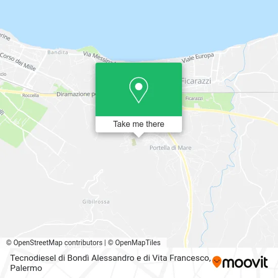 Tecnodiesel by Bondì Alessandro and Di Vita Francesco map