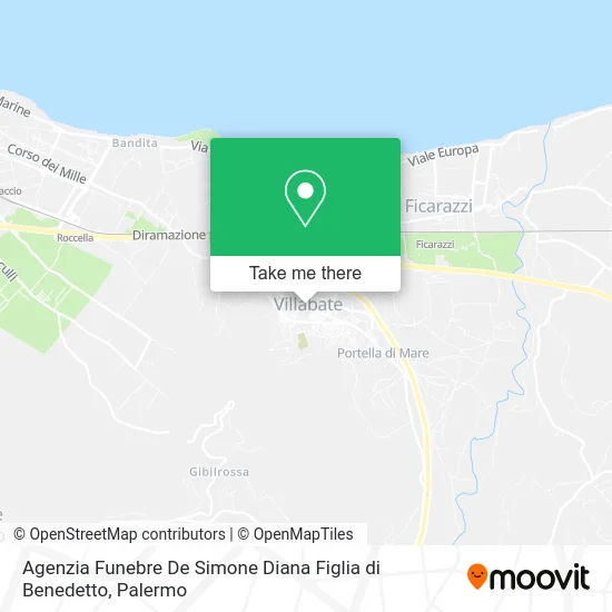 Agenzia Funebre De Simone Diana Figlia di Benedetto map