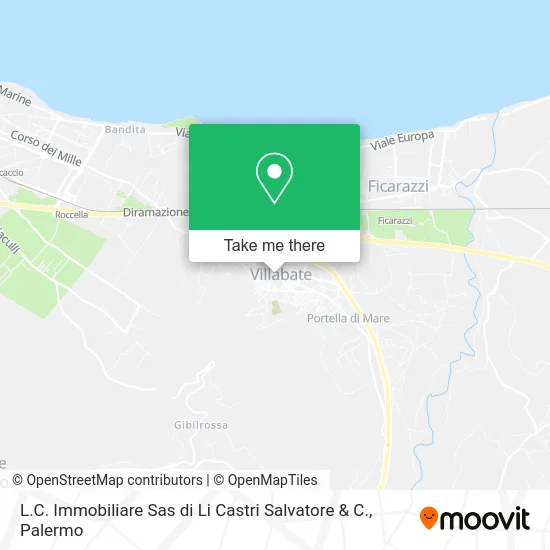 L.C. Real Estate by Salvatore Li Castri & Co. map