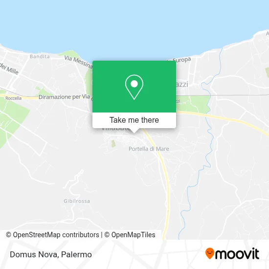 Domus Nova map