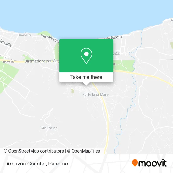 Amazon Counter map