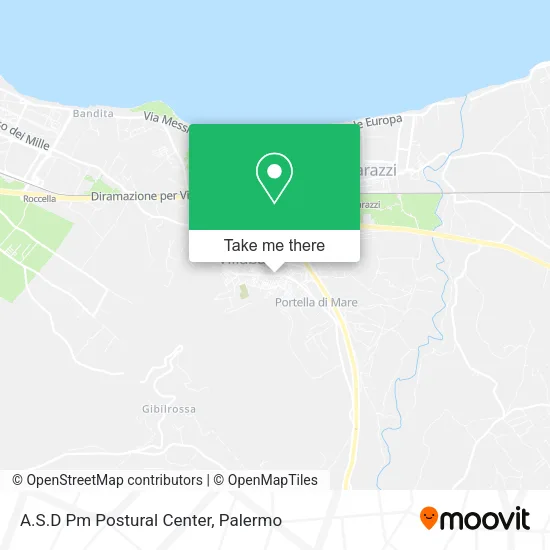 A.S.D Pm Postural Center map