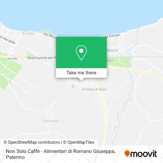 Non Solo Caffè - Alimentari di Romano Giuseppa map