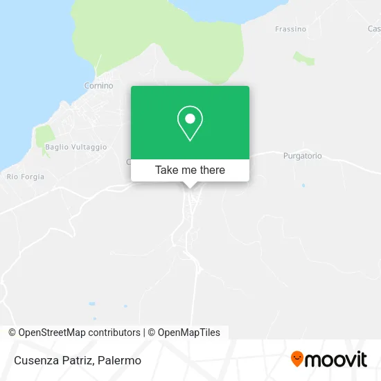 Cusenza Patriz map