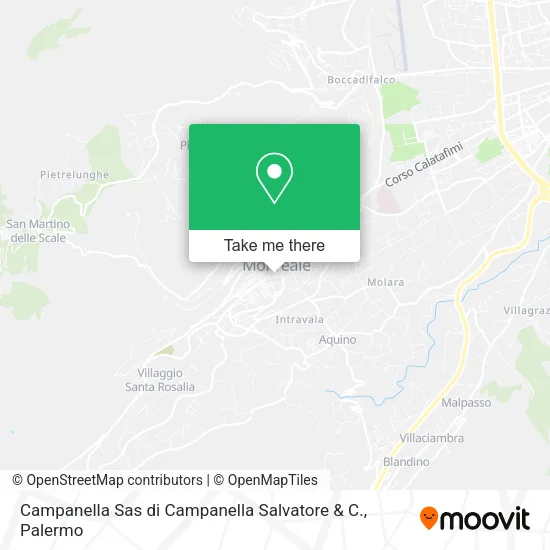 Campanella Sas di Campanella Salvatore & C. map