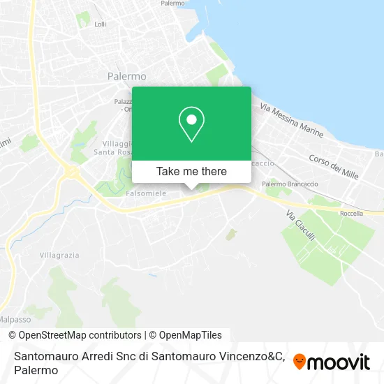 Santomauro Arredi Snc di Santomauro Vincenzo&C map