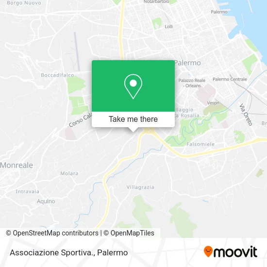 Associazione Sportiva. map