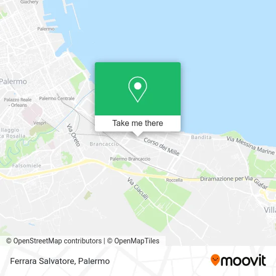 Ferrara Salvatore map