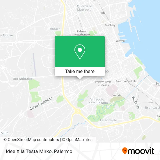 Idee X la Testa Mirko map