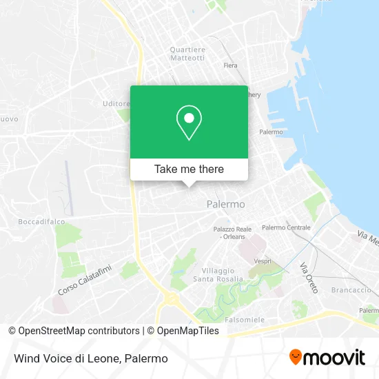 Wind Voice di Leone map