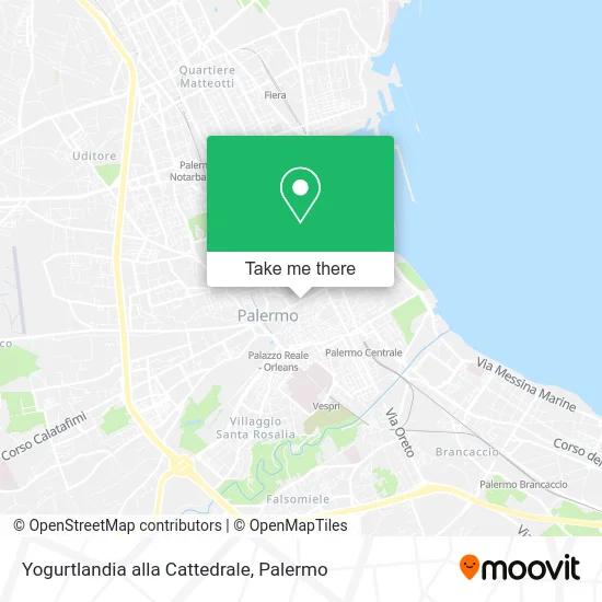 Yogurtlandia alla Cattedrale map