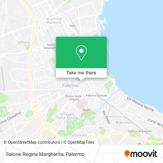 Salone Regina Margherita map