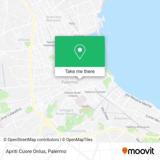 Apriti Cuore Onlus map