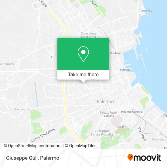 Giuseppe Guli map