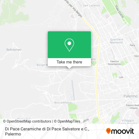 Di Pace Ceramiche di Di Pace Salvatore e C. map