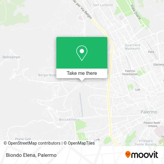 Biondo Elena map